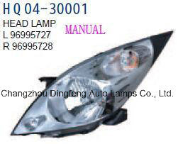 Replacement Chevrolet Spart/Matiz 2010 Auto Headlight Head Lamp OEM#96995727/96995728