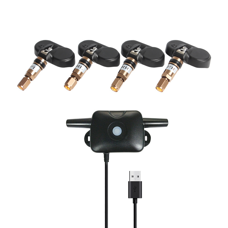 4sensor with Tire Pressure Monitor System USB Navigation TPMS Android System