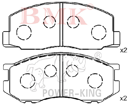 Brake Pads (D2026) for Japanese Car