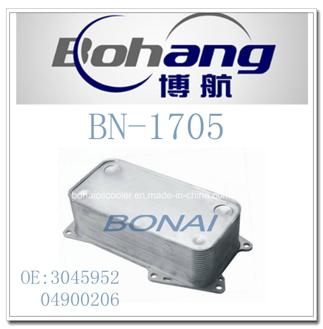 Bonai Auto Spare Deutz/Daf CF85 Xf95 Truck Oil Cooler (3045952/04900206)