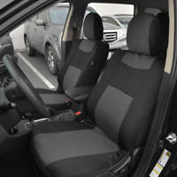 Us Car Seat Cover Full Set Front+Rear Cushion PU Leather for Ford F-150 2010-16