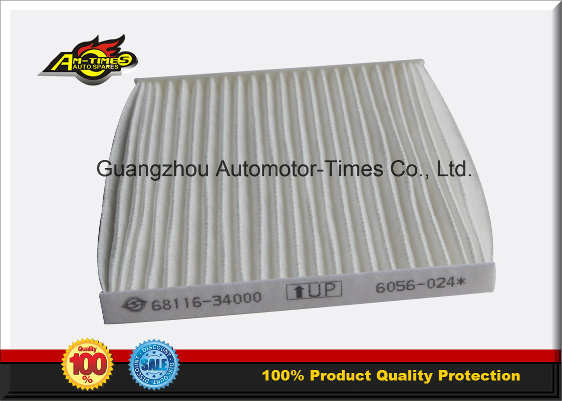 Auto Parts Cabin Filter 68116-34000 for Ssangyong