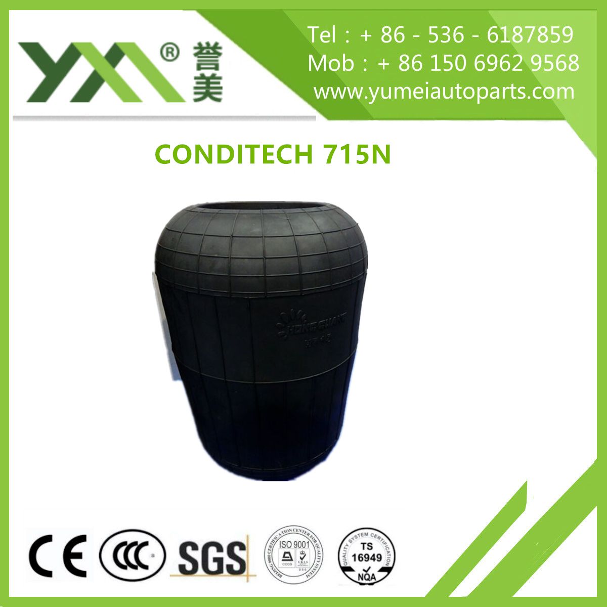 Air Spring Air Bellow 14421 1885 Rz415-28 for Conditech