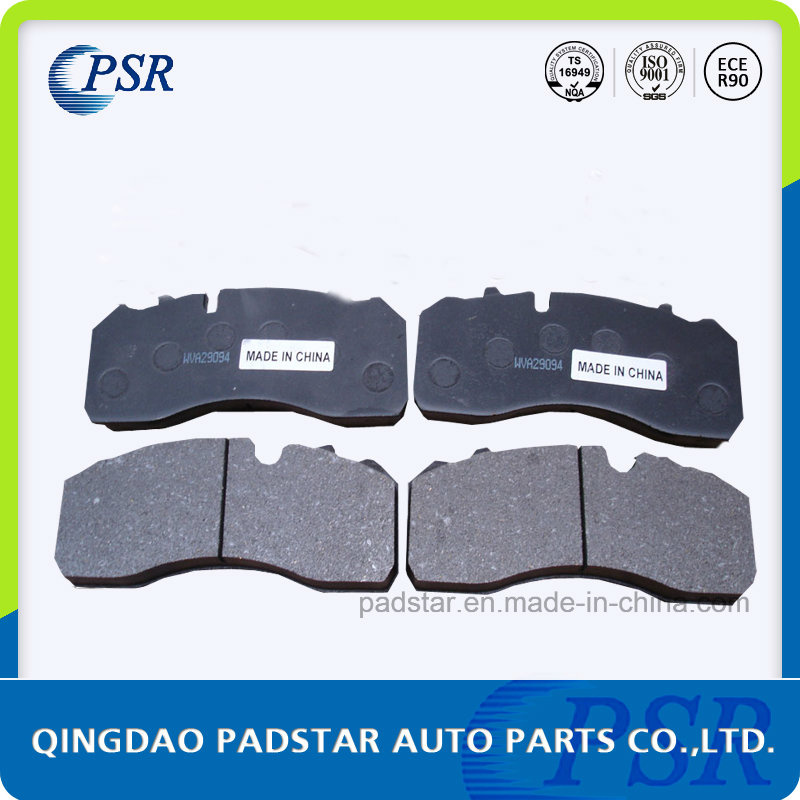 Heavy Duty Truck with European Certification Wva29094 Brake Pads for Mercedes-Benz