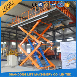 Portable Fixed Mobile Hydraulic Scissor in Ground Car Lift