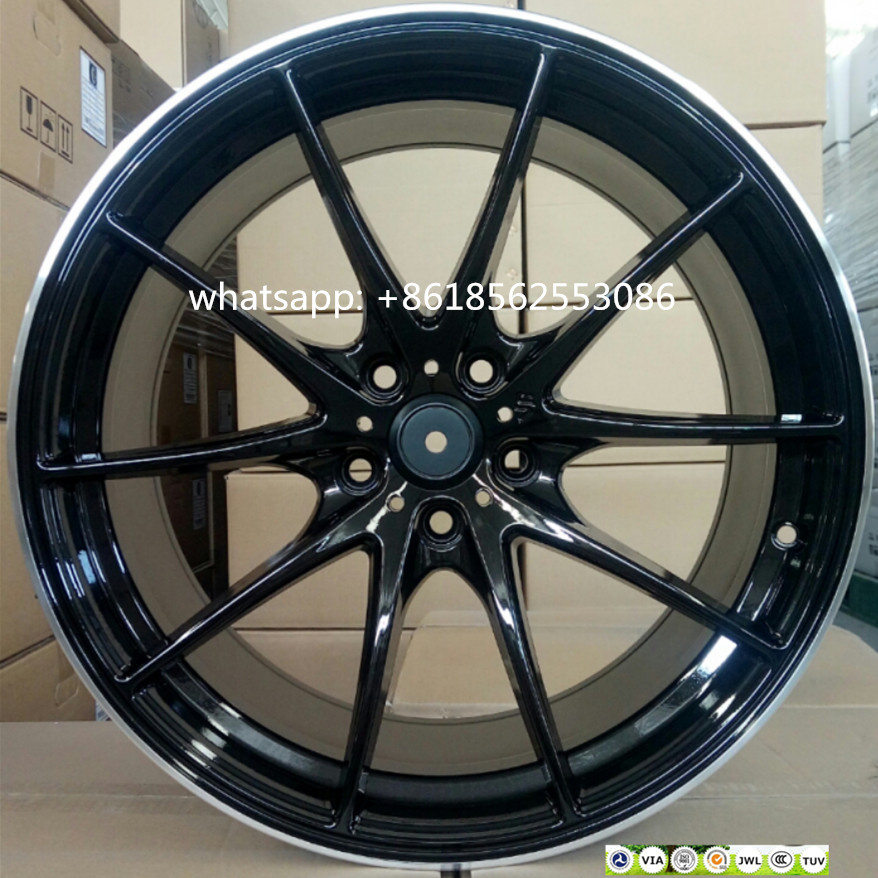 19inch Aluminum Car Wheel Alloy Rims Staggered Wheel Rims