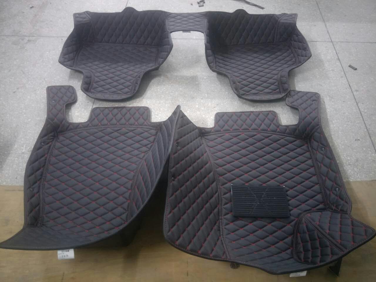 5D XPE Leather Car Mats 2014-2017 for Skoda Superb 