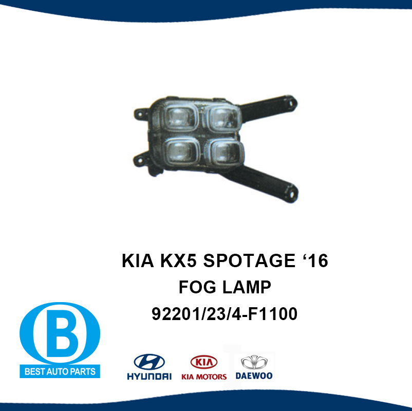 Spotage 2016 Foglight KIA Kx5 Body Parts