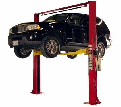 Two Post Clear Floor Lift for SUV5500 with Ce