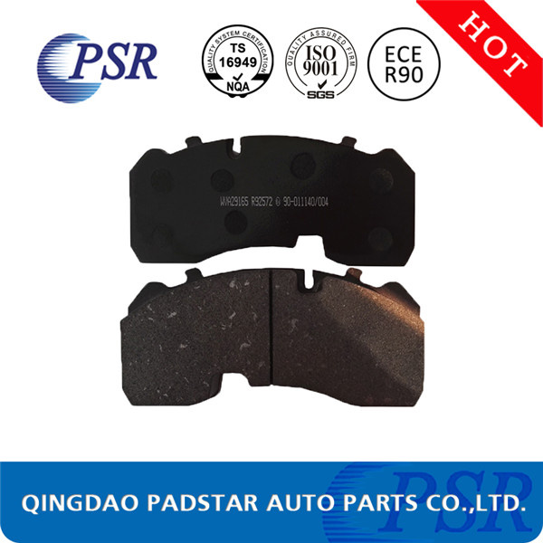 Factory Direct Sale High Quality Wva29165 Truck Disc Brake Pad for Mercedes-Benz