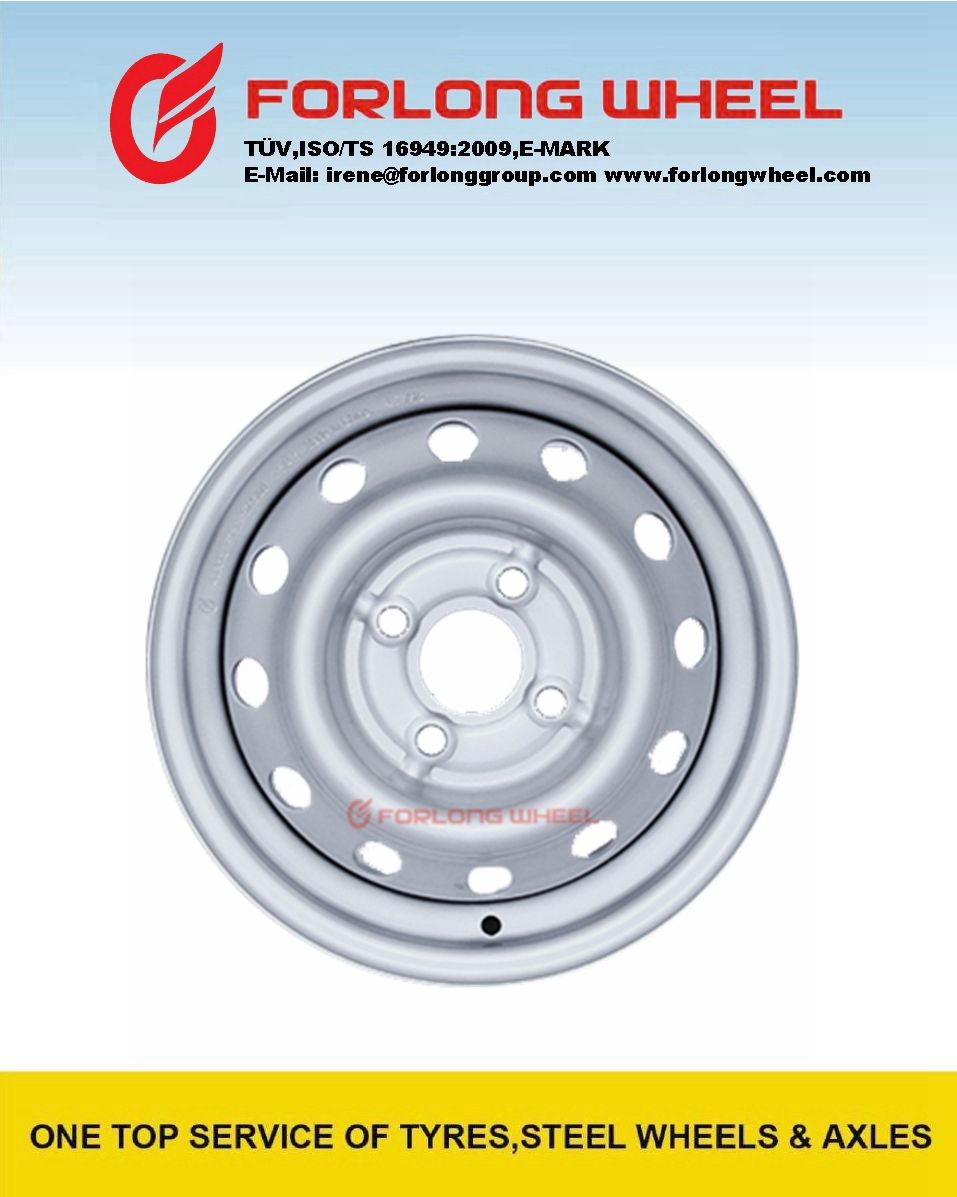 4jx13 4X100 Tubeless Trailer Steel Wheel