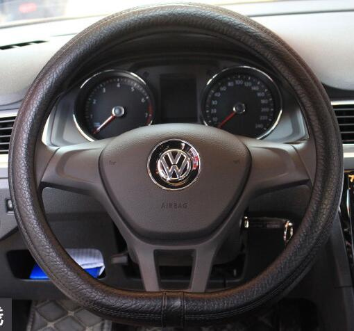 PU with Sponge D Design Steering Wheel Cover