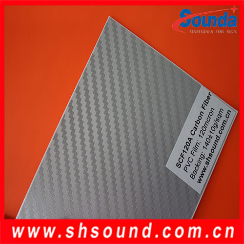 Hot Sale Carbon Fiber Bubble Free Vinyl Scf120