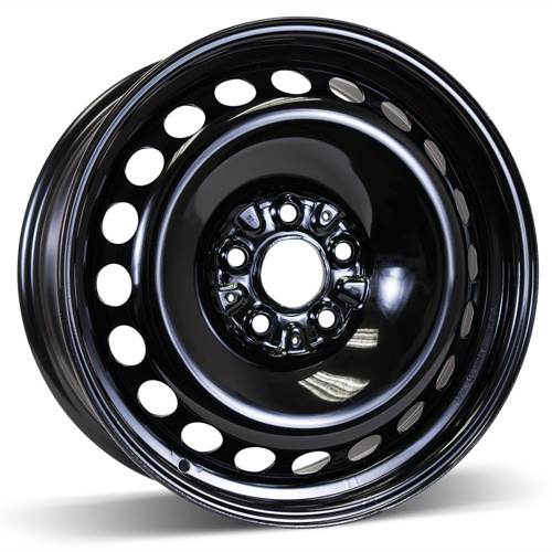 18X7 (5-120) Black Steel Wheel Rim