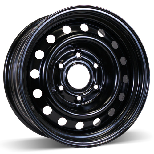 16X7.0 (6-139.7) Black Steel Wheel