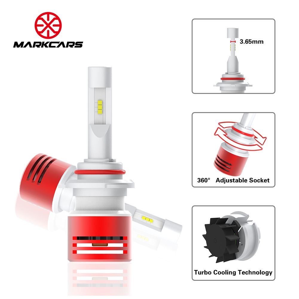 Markcars 60W 30000hours Long Life Car LED Headlight for Hyundai
