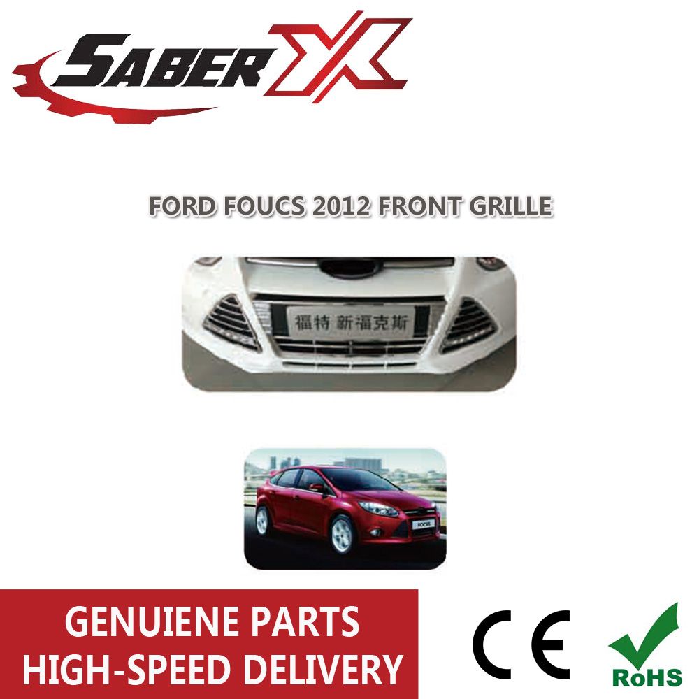  Front Grille with High Quality/ (HATCHBACK) 09/Fx-4/Mondeo 2013/ for Ford Foucs 2012
