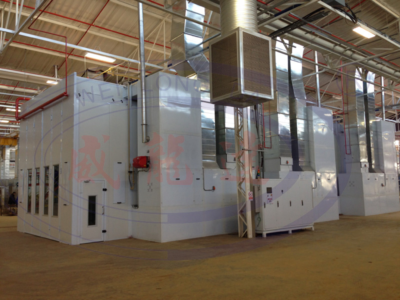 Wld22000 Luxury Truck / Bus Spray Paint Booth