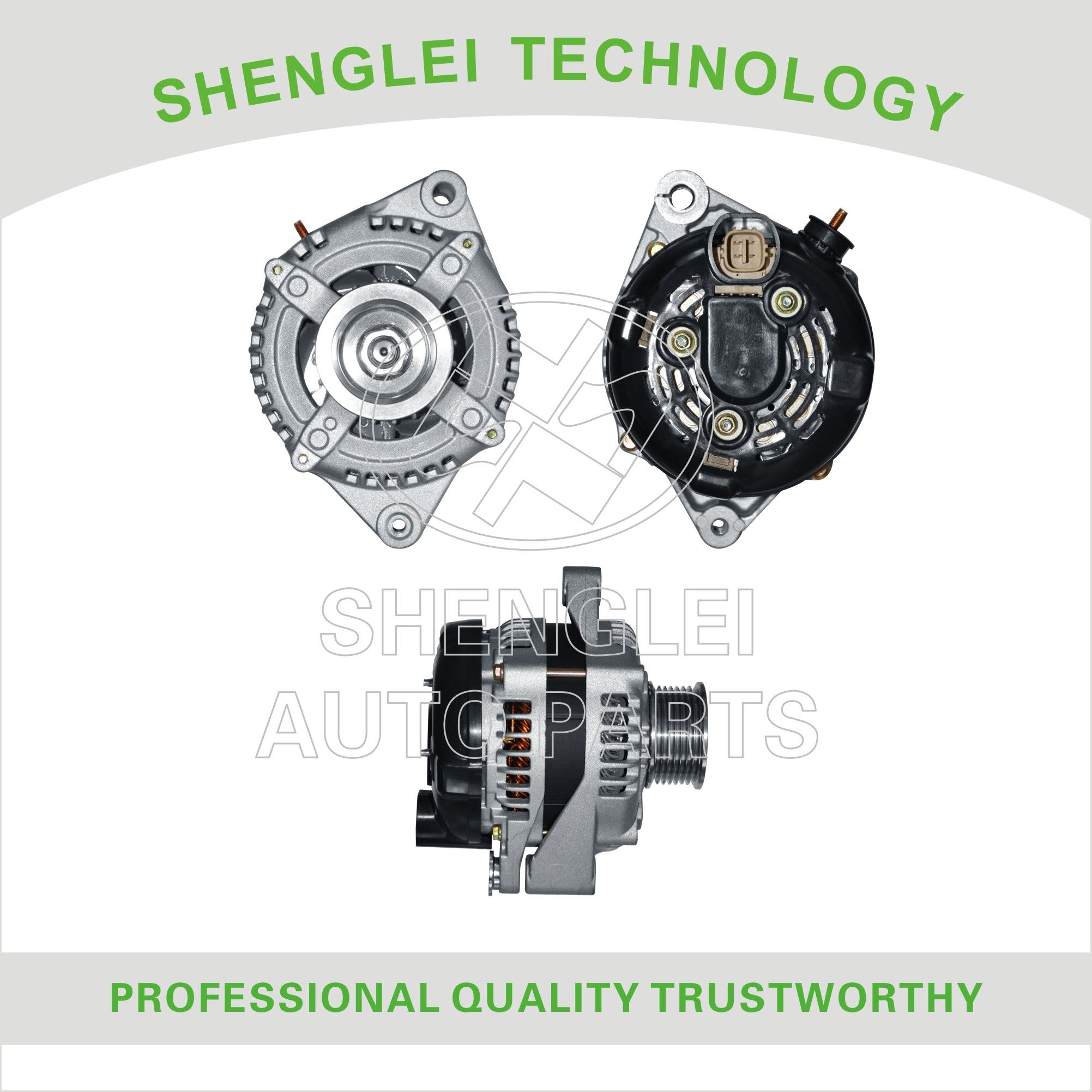Car Alternator for Denso Toyota (Lester 24056 27060-30060 12V 100A)