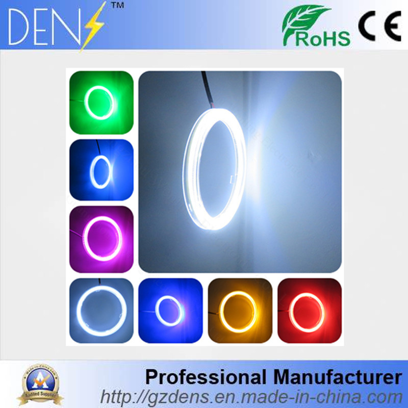 DC 12V-24V 60-120mm COB Chip LED Angel Eyes Fog Light