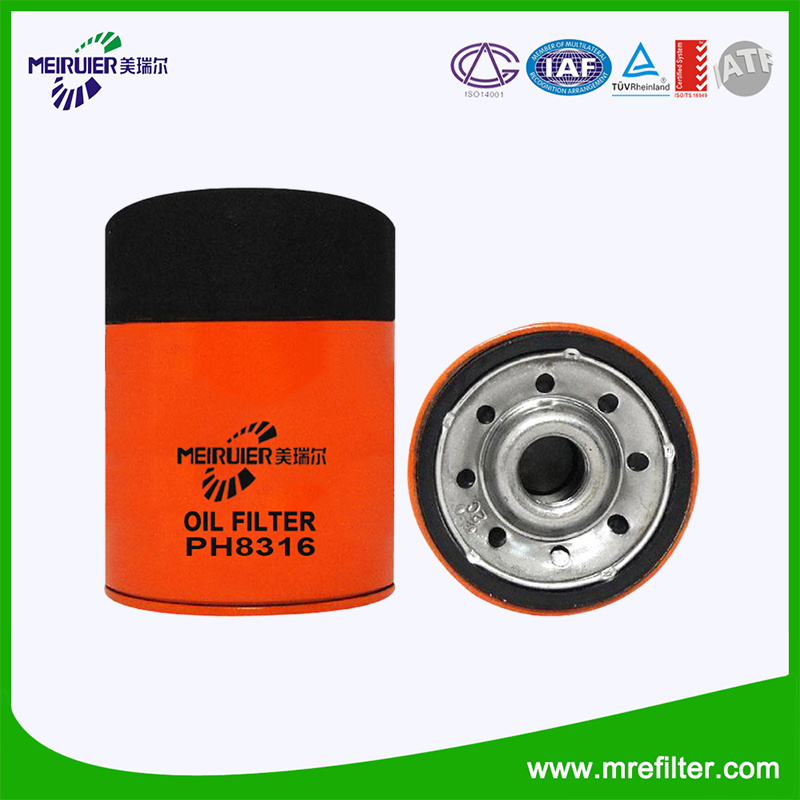 Buses and Trucks Filter Spare Parts Oil Filter pH8316