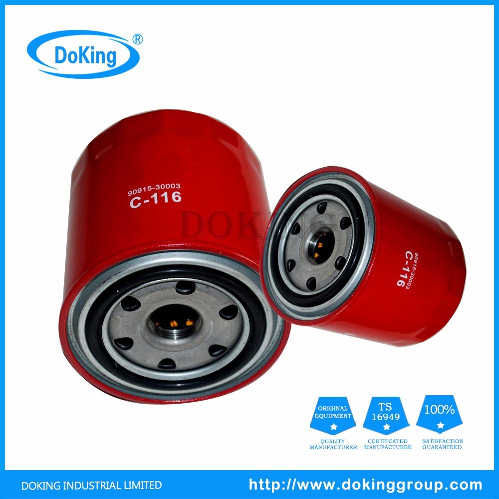 China Professional Supplier  Oil Filter for Toyota 90915-03005