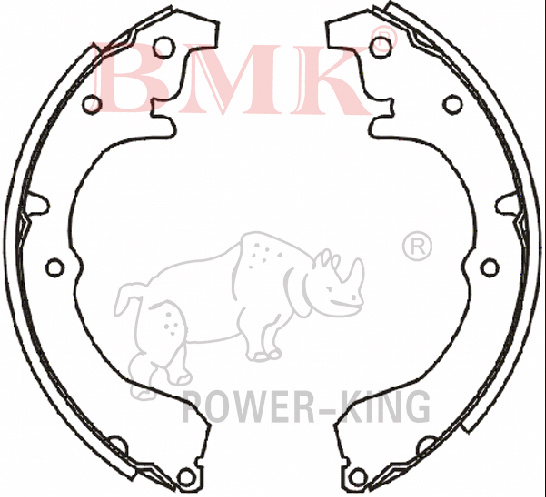 Brake Shoe (K2254) for Japanese Car