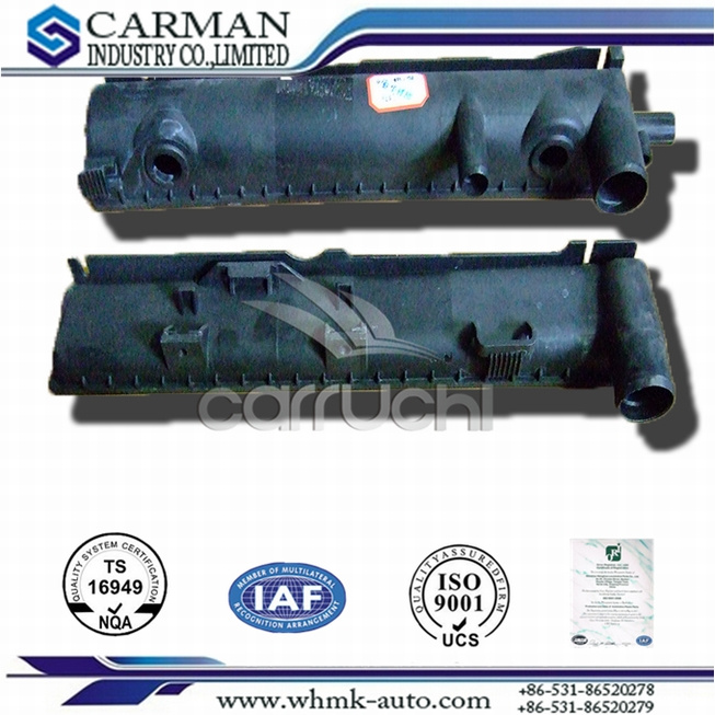 Plastic Car Radiator Tank for Benz at 2015005903 Up257g Bottom 340g