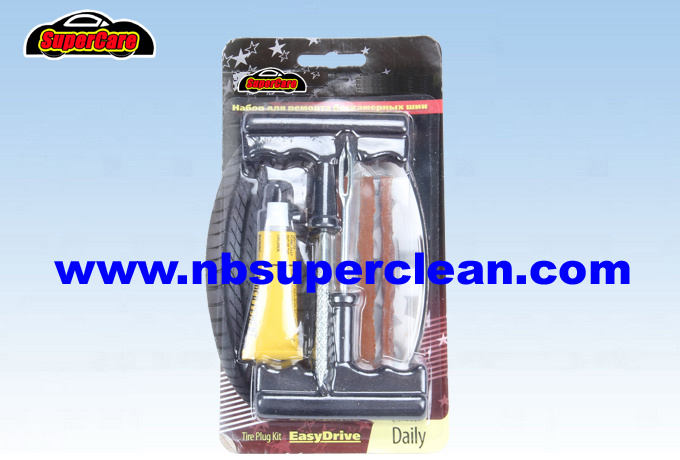 Car Bike Auto Tubeless Tire Tyre Puncture Plug Repair Tool Kit