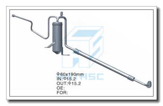 Filter Drier for Auto Air Conditioning (Aluminum) 60*190