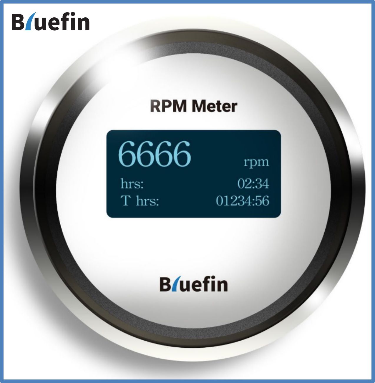 52mm Engine Spare Parts Digital Rpm Tachometer