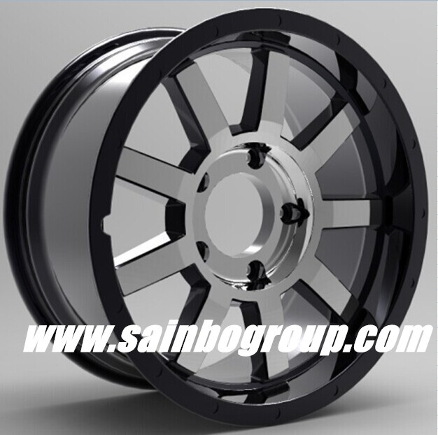 F80340 17-18 Inch Aftermarket Automotive Alloy Wheel