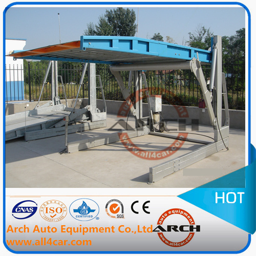 2 Post Car Parking Lift Table Vehicle Hoisting