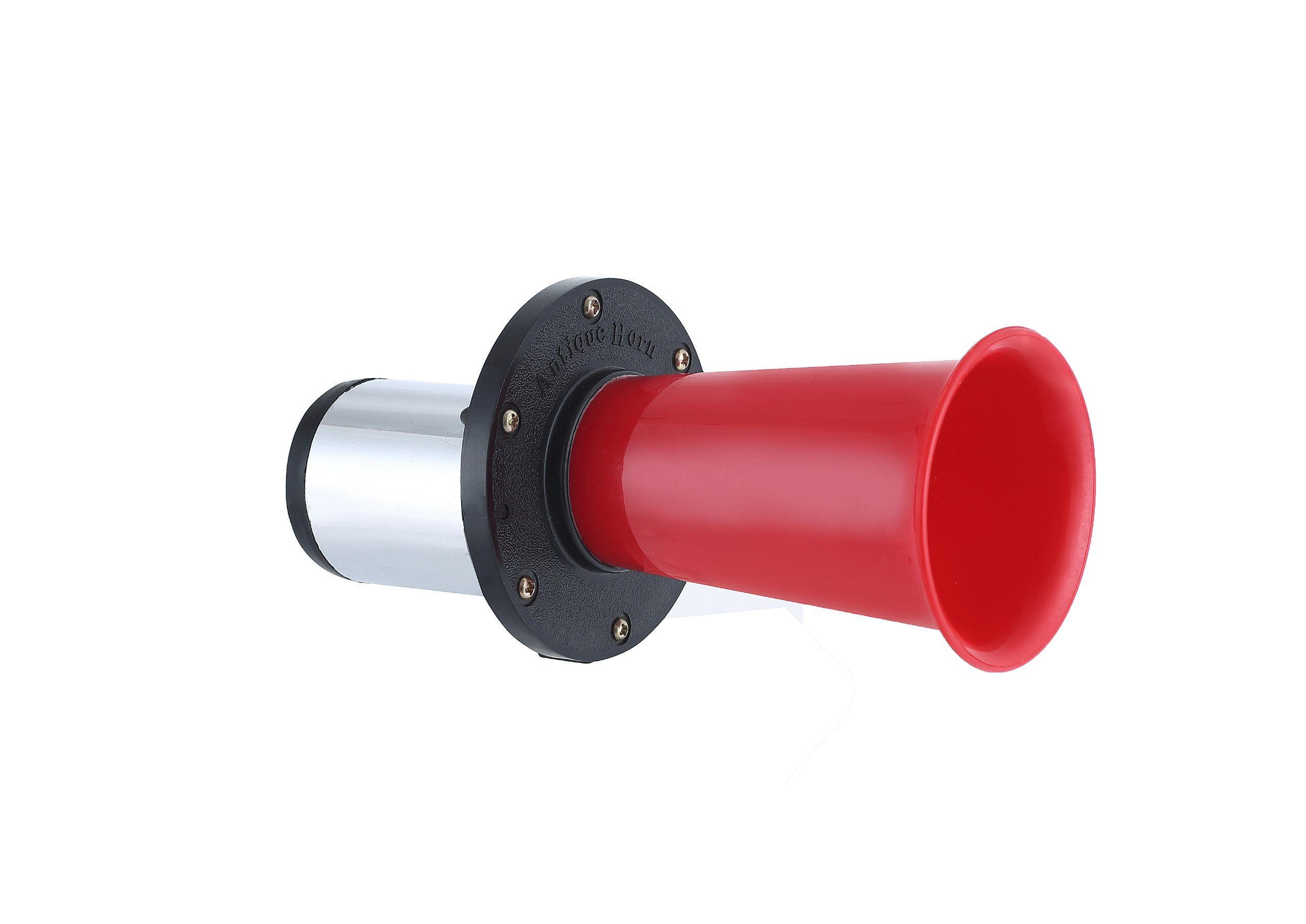 Red/Black/Chrome 12V Car Tweeter with Air Compressor