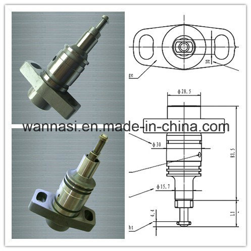 Pw3 Diesel Bosch Injection Plunger for Diesel Engine