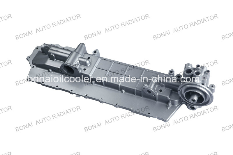 Engine Oil Cooler Cover 6SA1, Application Isuzu