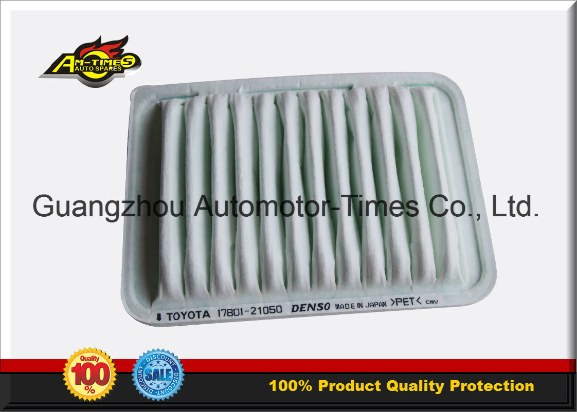 High Quatity Auto Spare Part Air Filter 17801-21050 for Japanese Car
