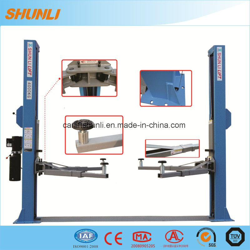 Single Point Lock Release Clearfloor Chain-Drived Auto Car Hoist
