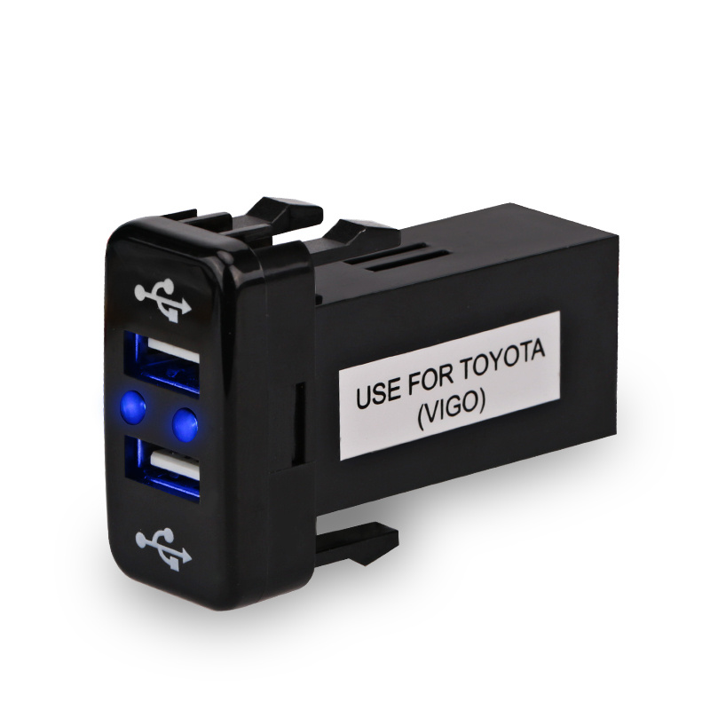 USB Charger Port Interface Adapter for Toyota Vigo