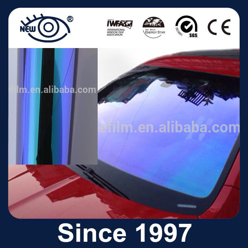 Blue to Purple Color Changing Car Window Chameleon Tint Film