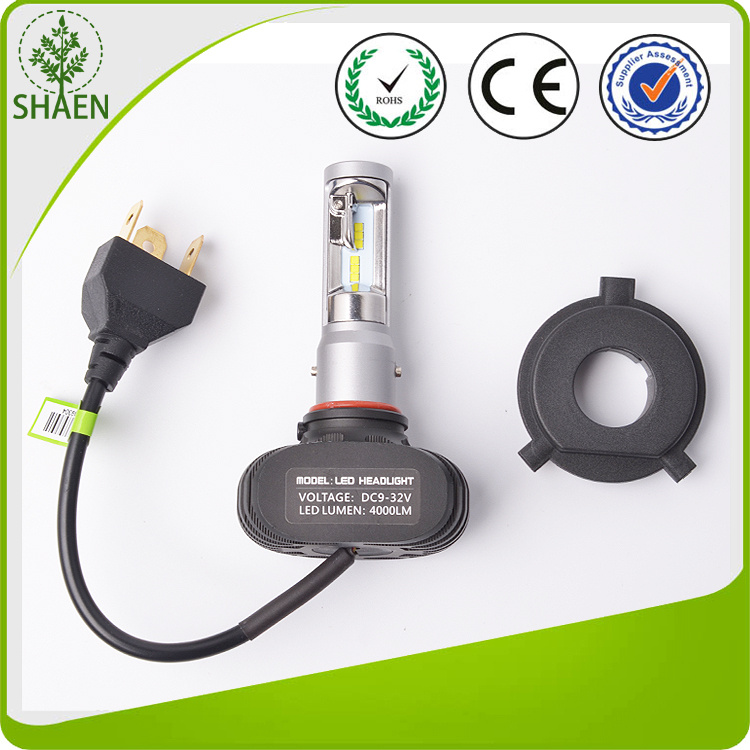Fanless 4000lm 25W Car LED Auto Headlight 	Head Lamp