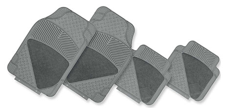 Modern PVC and Carpet Car Mat (BT1092)