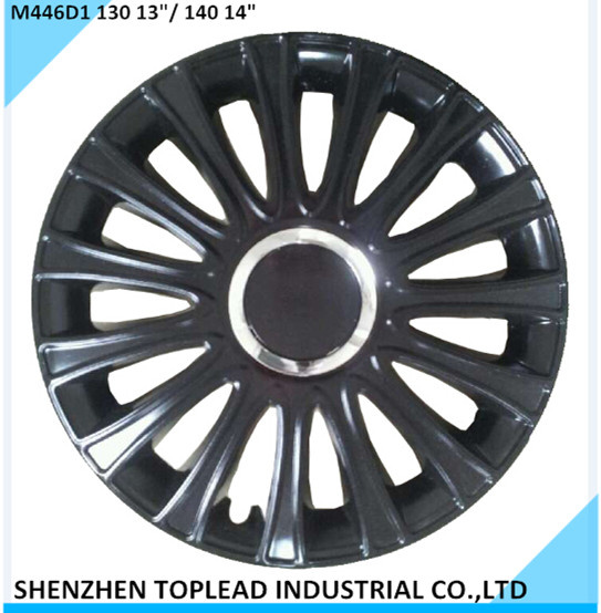 Plastic Black Universal Car Wheel Covers in 13