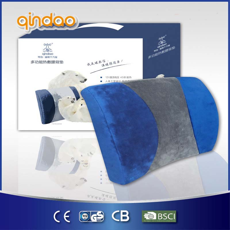 Comfortable and Safety 12V Car-Using Heating Back Cushion