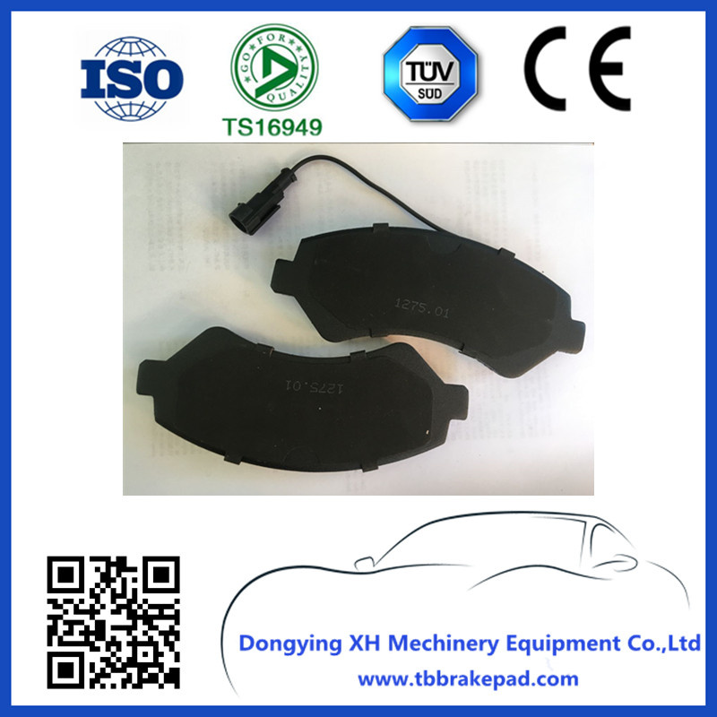 High Performance High Temperature No Dust Auto Brake Pad 1275.01