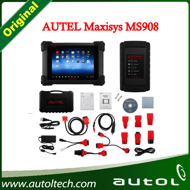 [Autel Dealer] 100% Original Autel Maxisys Ms908 Maxisys Diagnostic System Update Online Maxisys Ms908 Auto Diagnostic Scanner