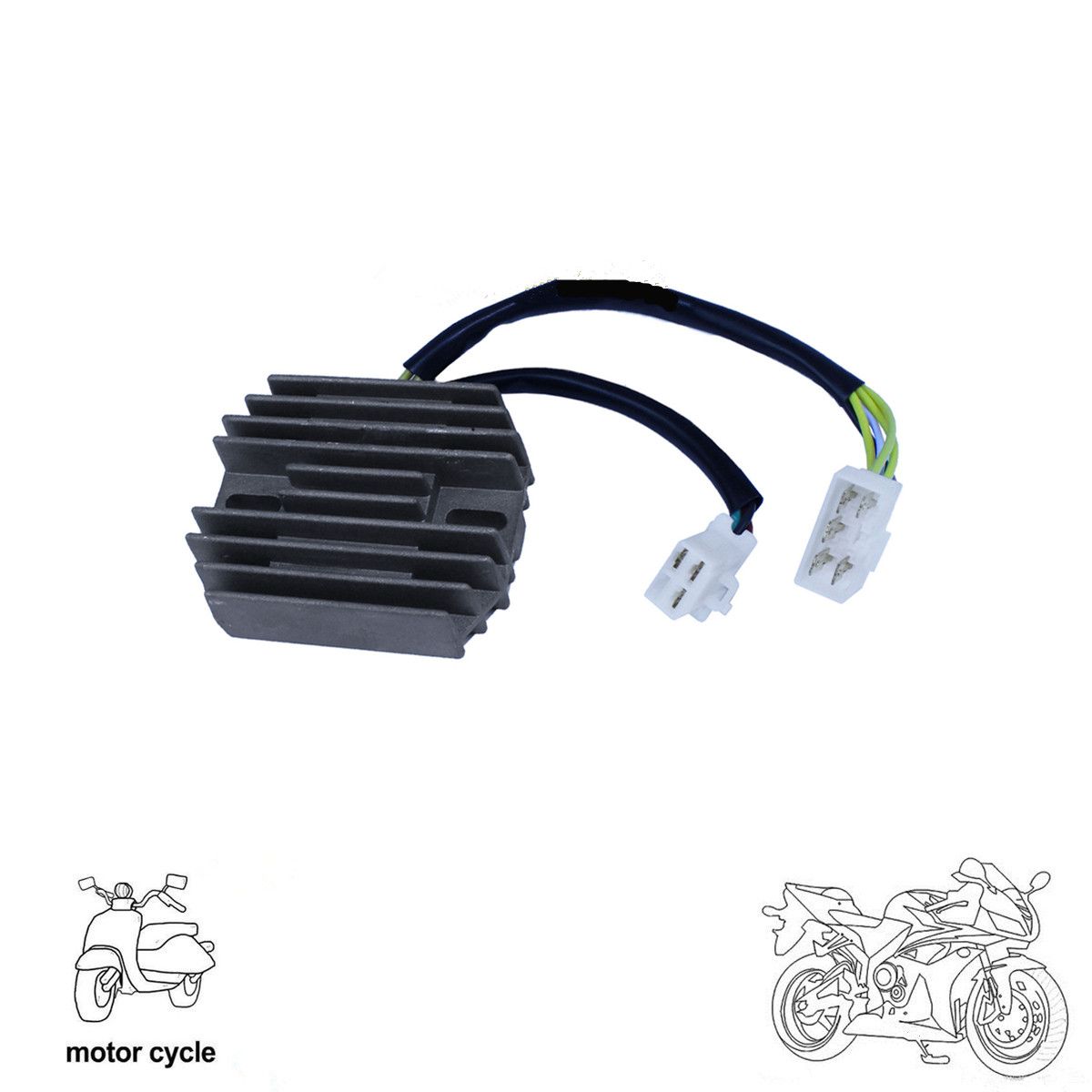 for YAMAHA Xs750 1976-1983 1977 1978 1979 1980 1981 1982 Voltage Regulator Rectifier