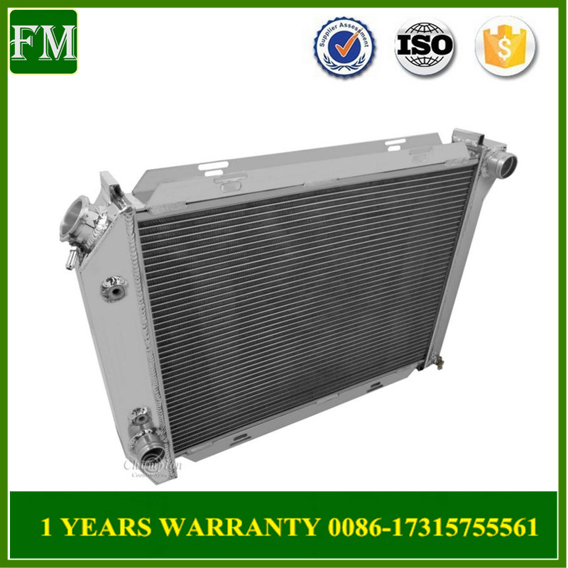 3 Row Aluminum Performance Radiator for 1968 Ford