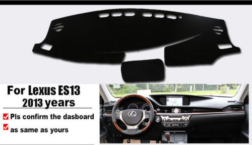 Dashmat Fits for Lexus Es13 2013 Dashboard Mat Car Interior Black Sun Cover Pad
