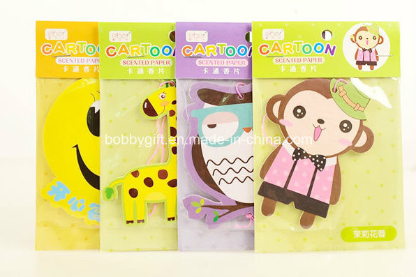 Hanging Paper Car Air Freshener for Advertising Gifts